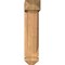 Ekena Millwork Traditional Arts and Crafts Smooth Bracket w/ Offset Brace, Western Red Cedar, 5 1/2"W x 16"D x 24"H BKT0604X16X24TRA03SWR - alternate 3